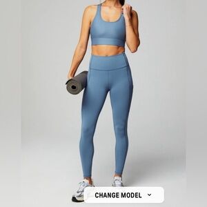 SOLD - Fabletics on the go, high waisted legging and sports bra SZ Medium